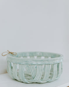 Sea Breeze Round Basket