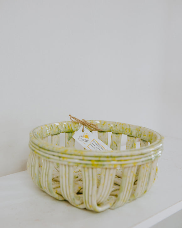 Seaweed Round Basket