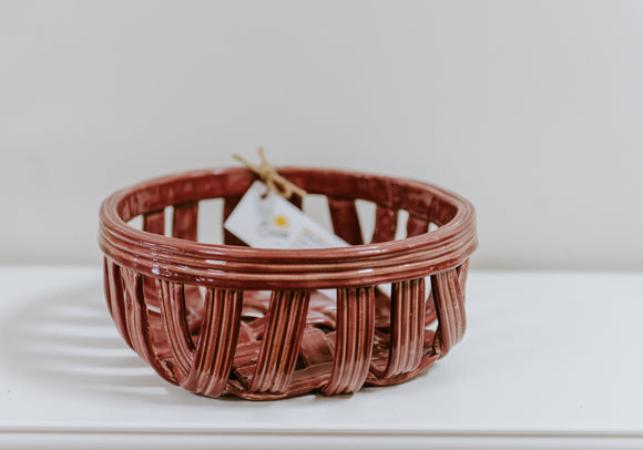 Crimson Sunset Basket